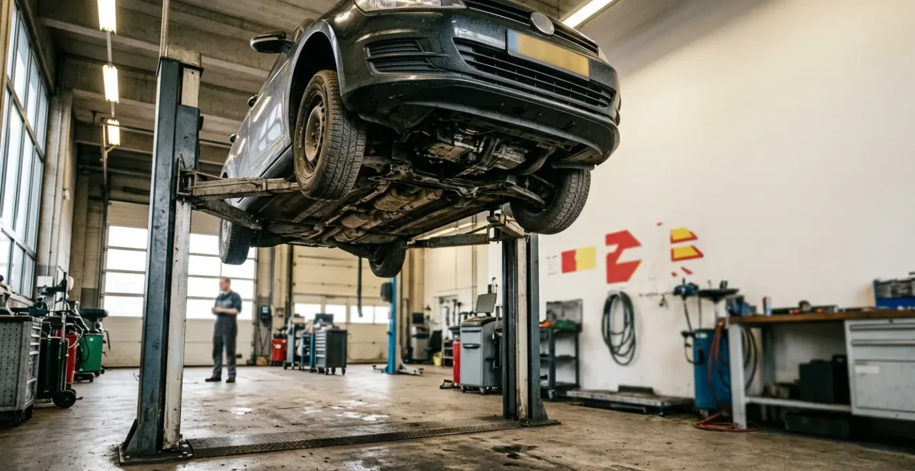 APK-keuring technische inspectie van een auto in Nederland