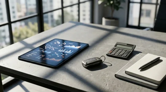 Sluitende administratie van zakelijke ritten met moderne technologie