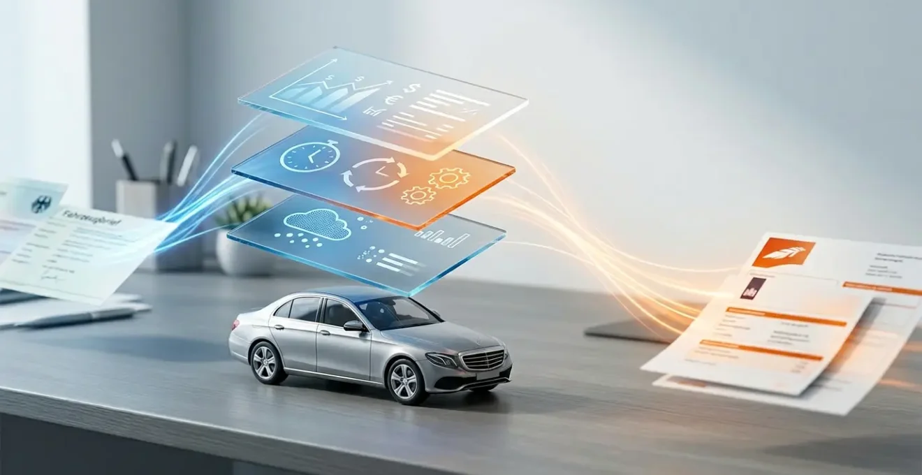 Berekening van BPM-belasting voor auto-import in Nederland met calculatorvisualisatie