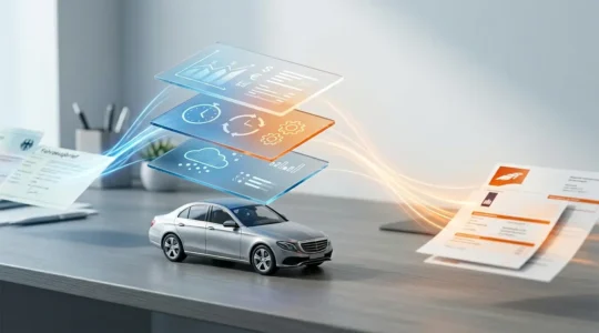 Berekening van BPM-belasting voor auto-import in Nederland met calculatorvisualisatie