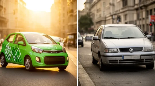 Vergelijking tussen deelauto kosten en eigen occasion voor stadsbewoners