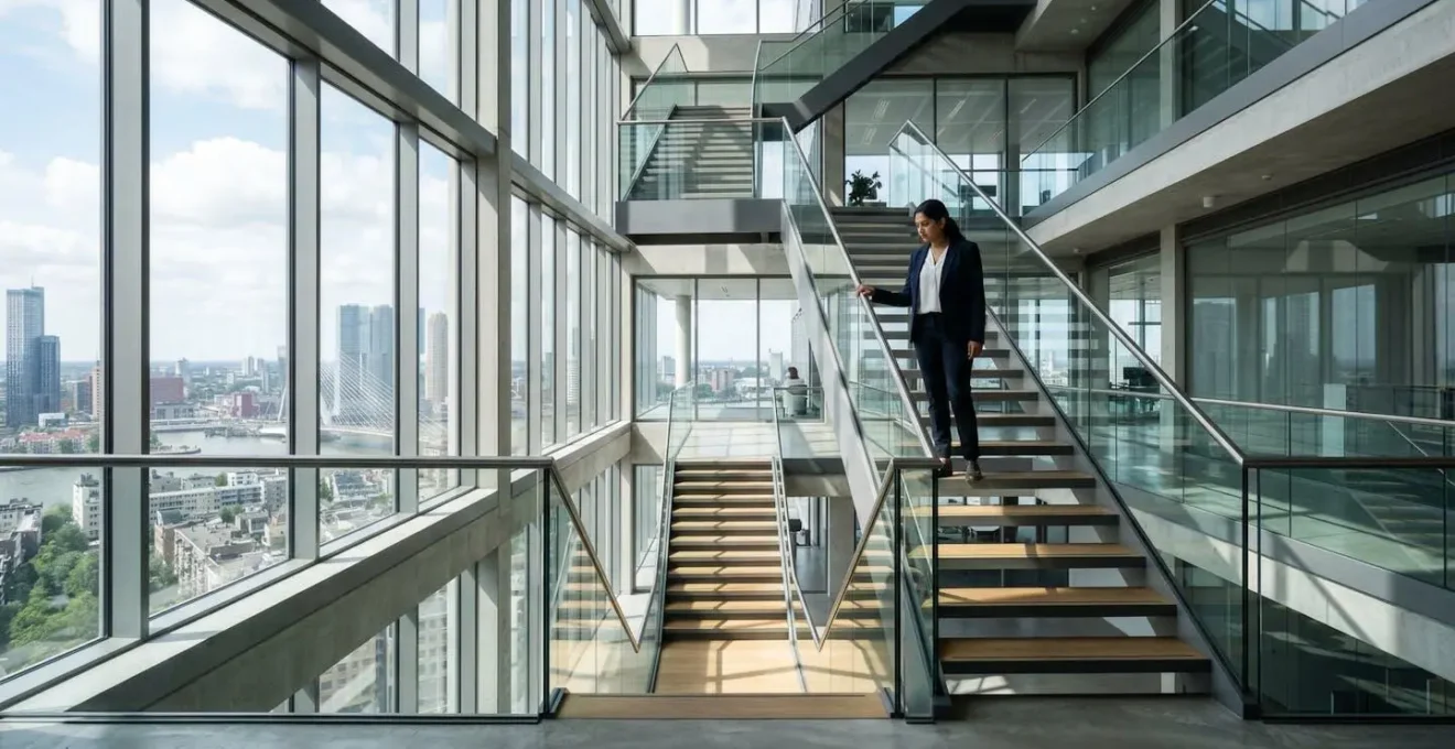 Visuele weergave van bonus-malus ladder met terugval bij schade