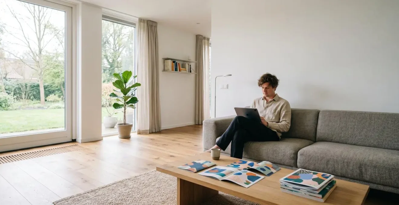 Nederlandse consument vergelijkt verzekeringspakketten op tablet